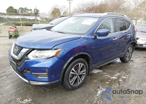 2019 Nissan Rogue Sv z USA, uszkodzony, nr VIN JN8AT2MVXKW399064